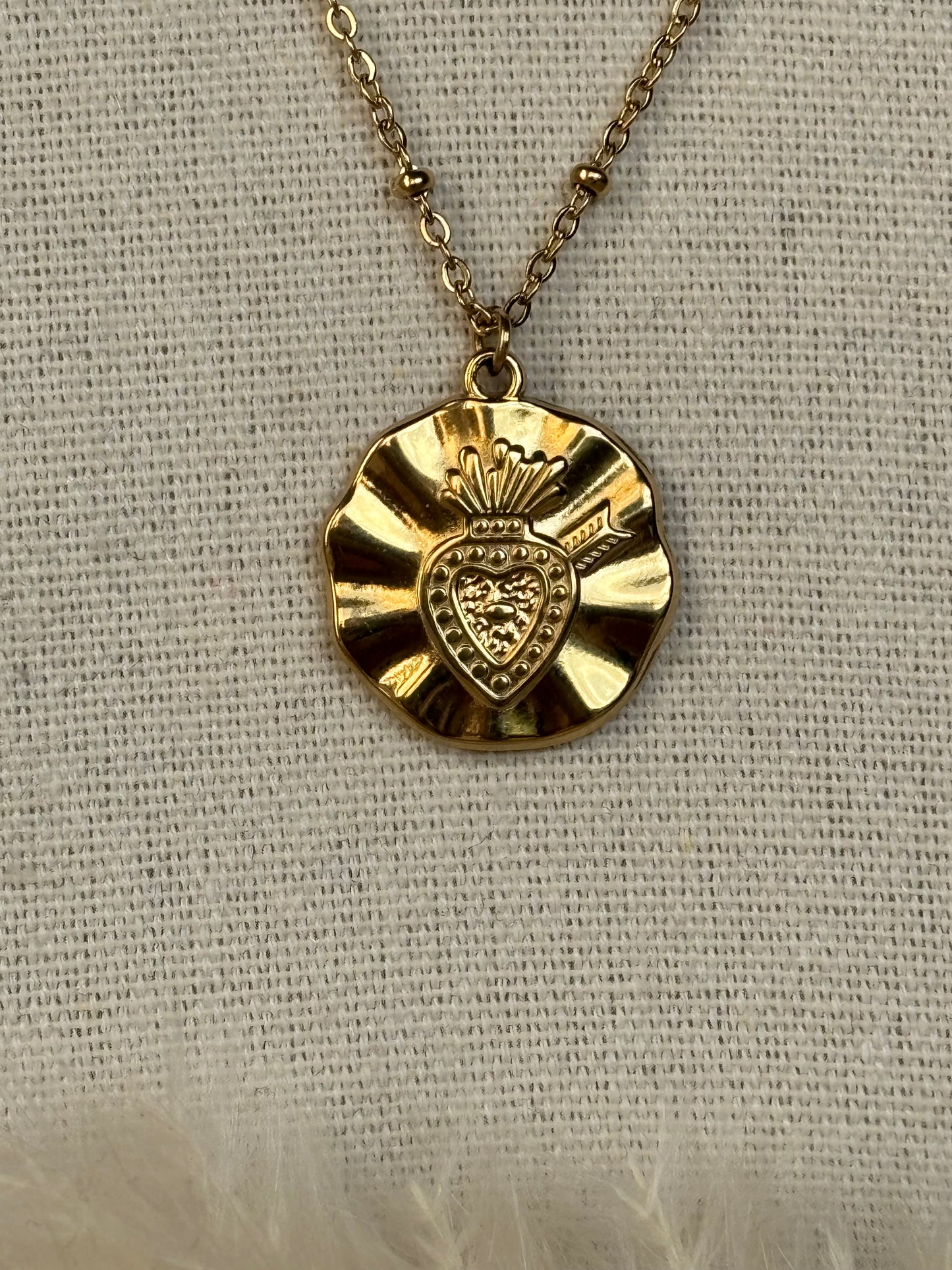 Collier MEDAILLE DE CŒUR