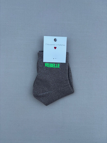 Chaussettes à paillettes