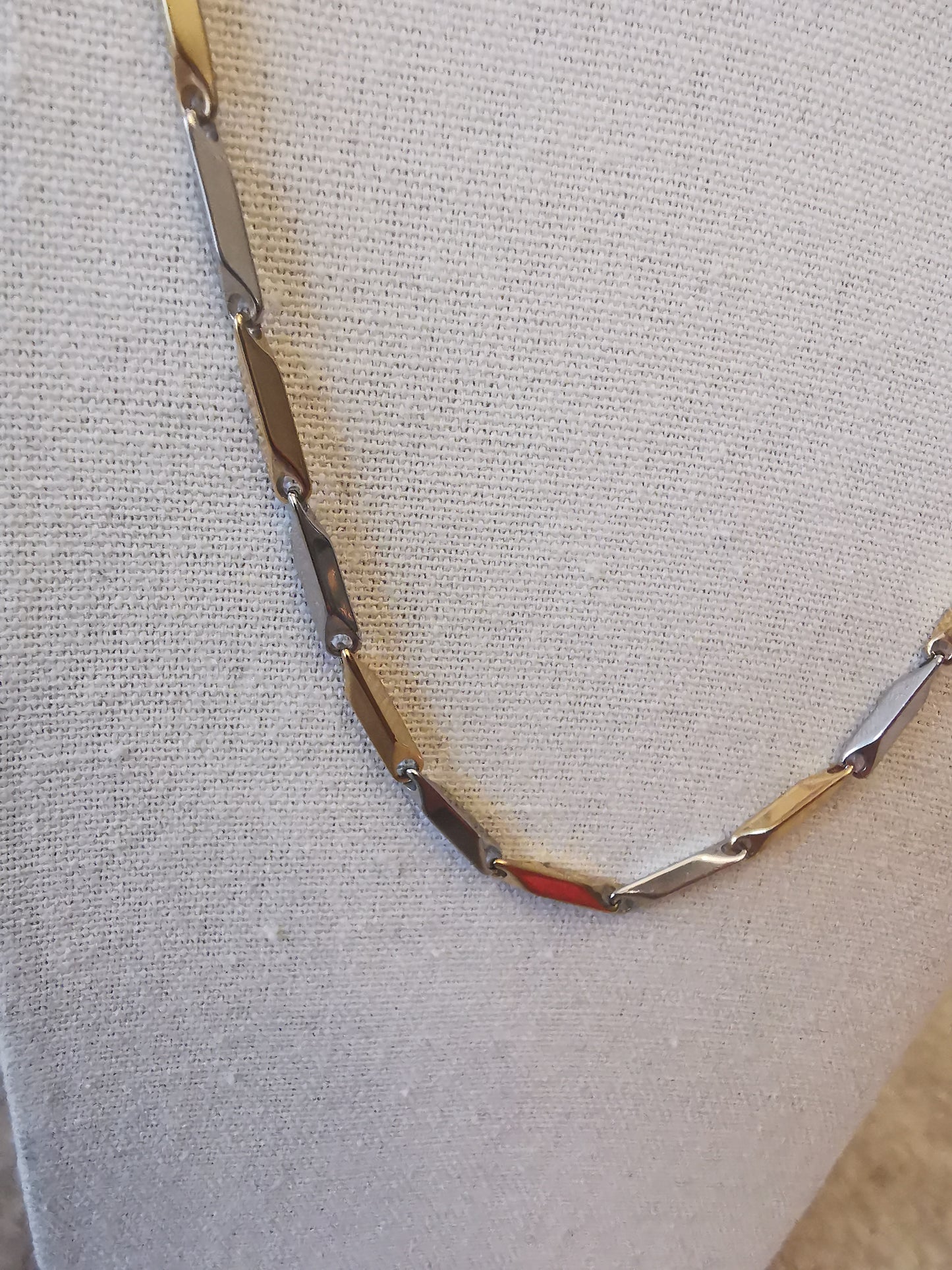 CHAINE EPIS OR ET ARGENT