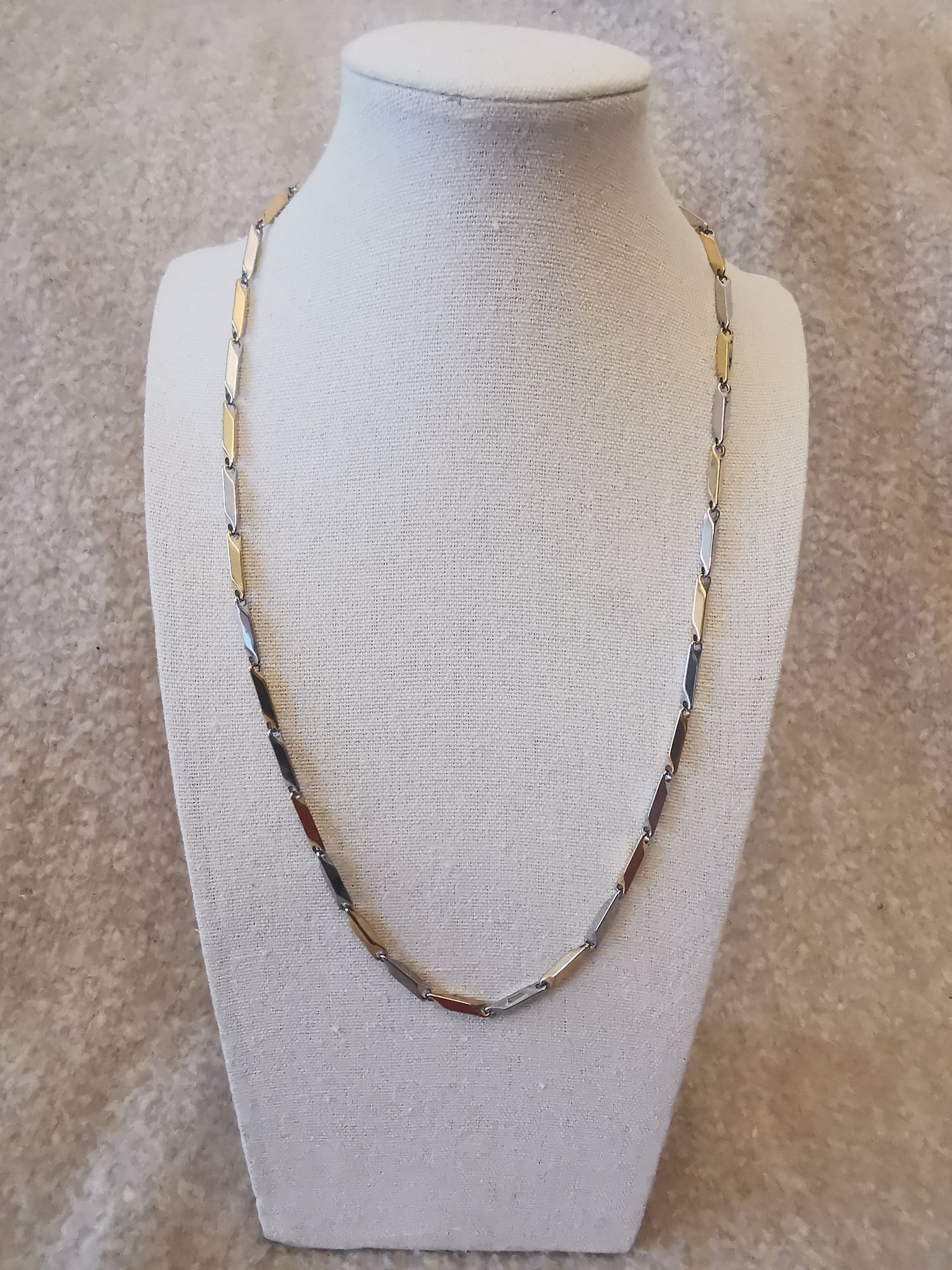 CHAINE EPIS OR ET ARGENT